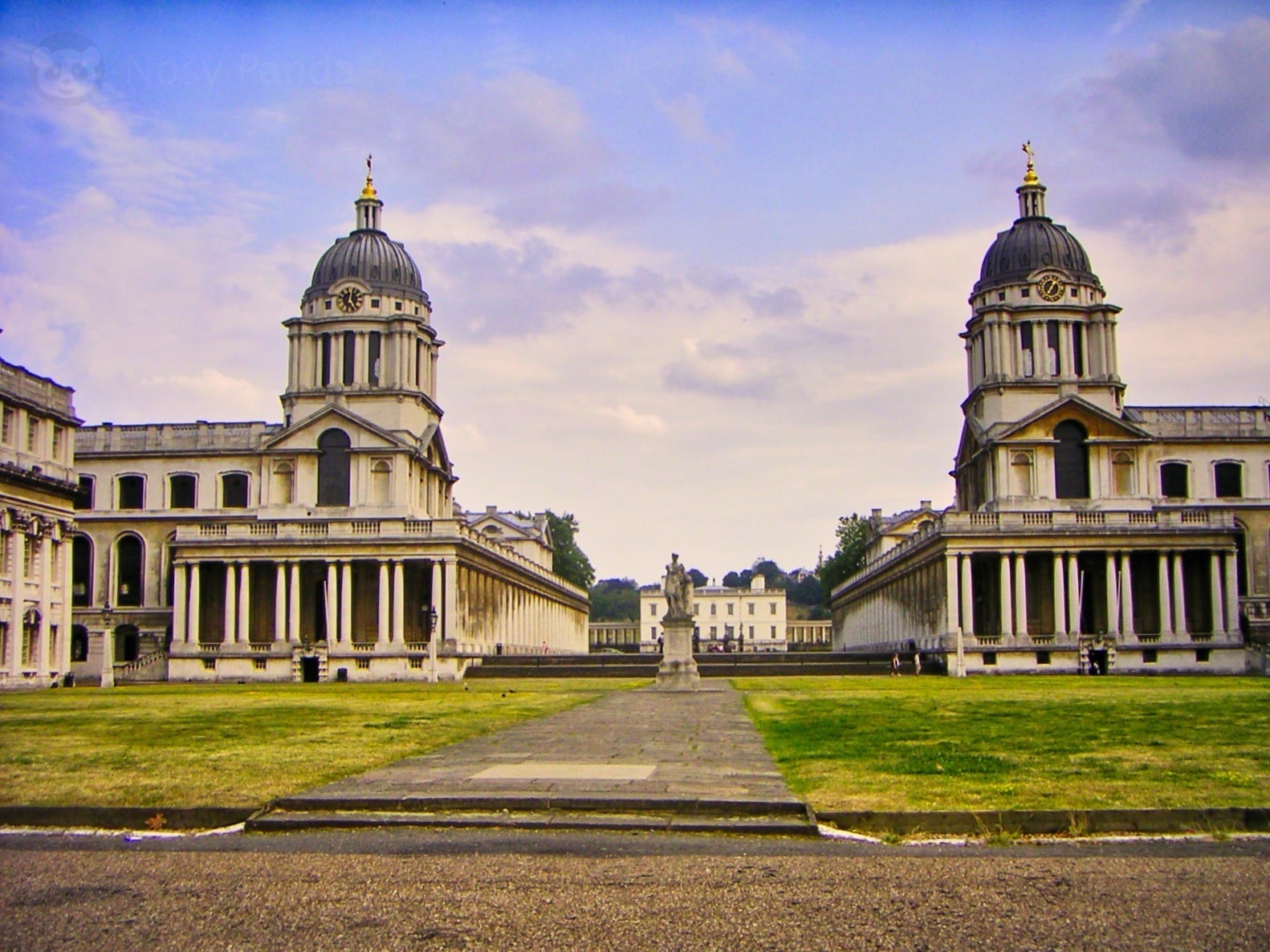 The old Royal Naval College now part of University of Greenwich, London
